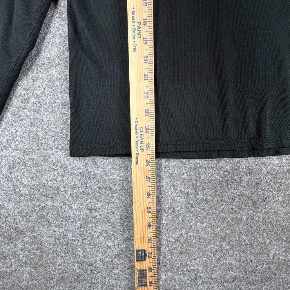 REI Recreational Equipment Long Sleeve T-Shirt Mens Black Casual UPF50+ Crewneck